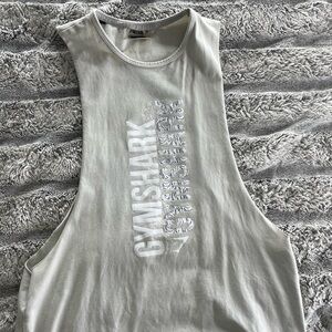 Gymshark White Athletic Tank